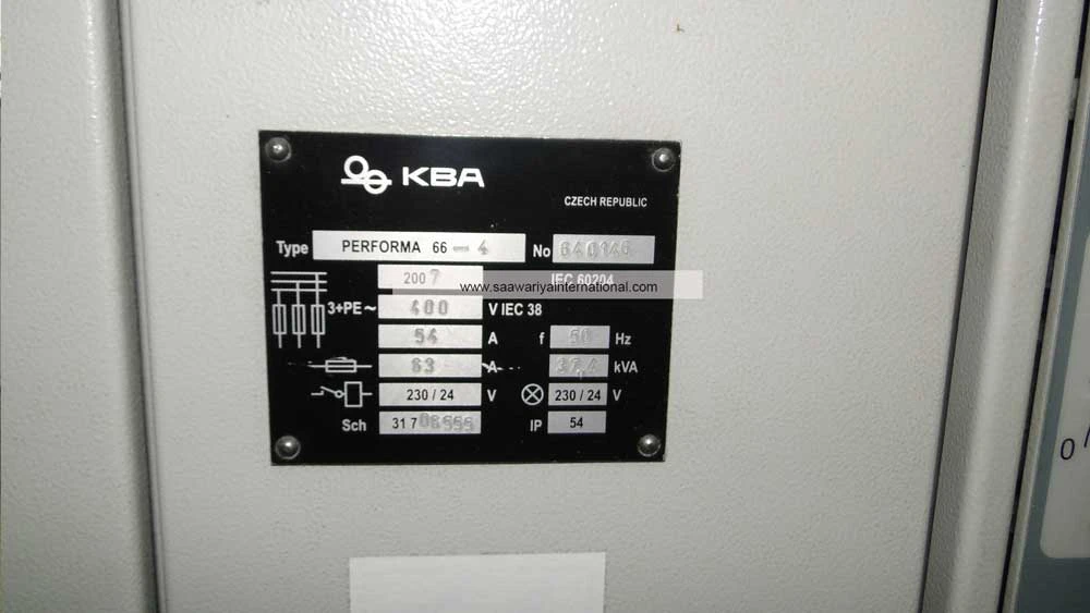 KBA Performa 66 4