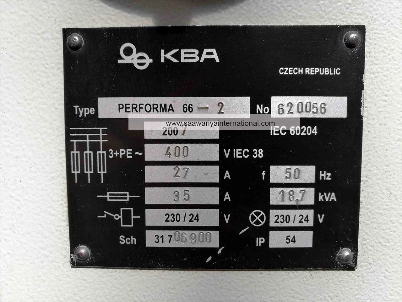 KBA Performa 66 2